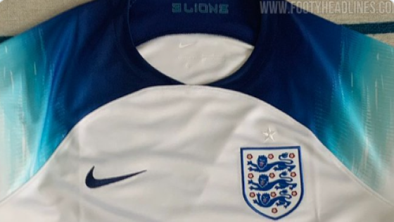 تسريب قميص منتخب إنجلترا لكأس العالم